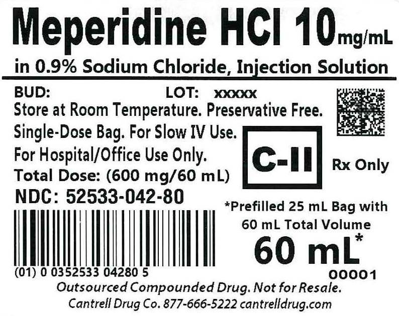 Meperidine Chloride Water